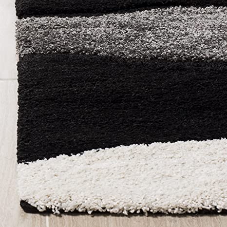 Luxury Multi Colour Waves Microfiber Carpet – Plush Feel with Anti-Skid Rubber Backing