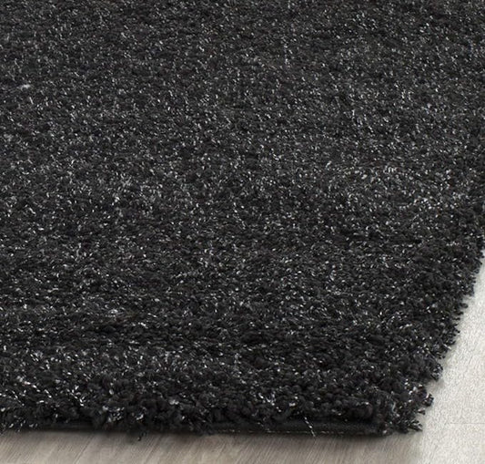 Beautiful Black  Premium Micro Runner -  Soft Feel, Anti-Skid Rubber Backing