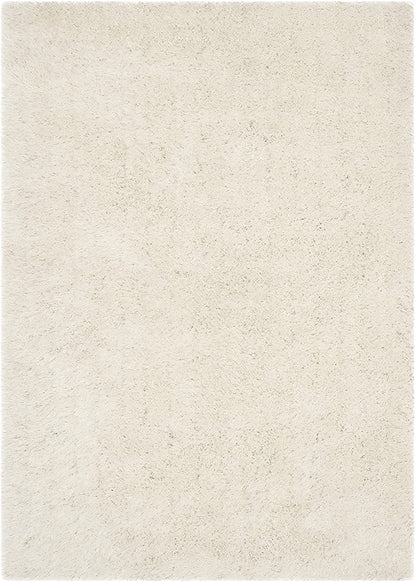 Micro Plain Cream Colour 2-Inch Pile Soft Carpet – Soft Feel with Anti-Skid Rubber Backing