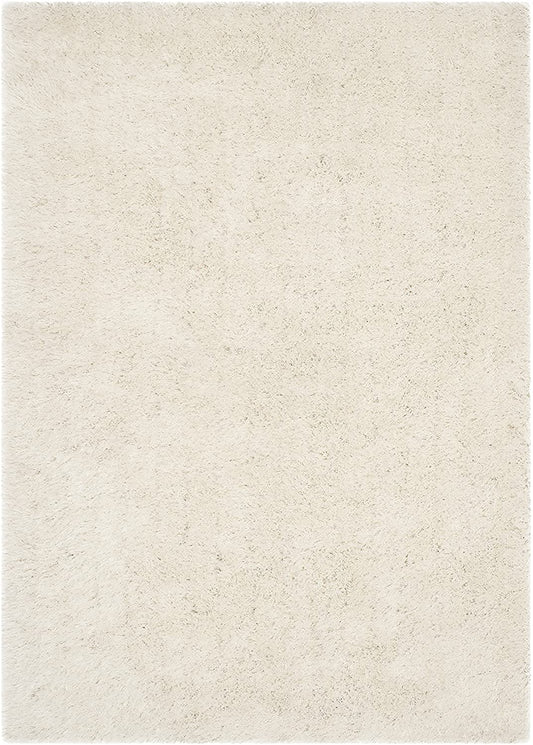 Micro Plain Cream Colour 2-Inch Pile Soft Carpet – Soft Feel with Anti-Skid Rubber Backing