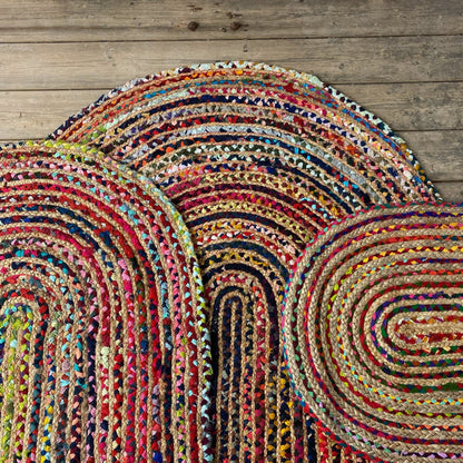 Natural Jute and Cotton Ecofriendly  Carpet.