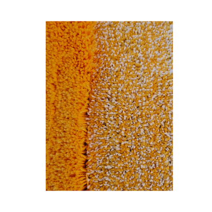 Multicolour Design Beautiful Premium soft Microfiber Bedside Shaggy Runner - Soft Feel, Anti-Skid Rubber Backing