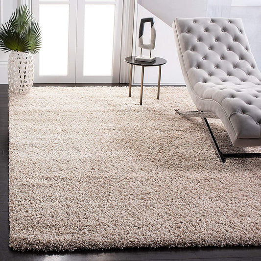Extra Soft Multi Color Carpet – 2 Inch Pile for Living Room – Plush Feel with Anti-Skid Rubber Backing