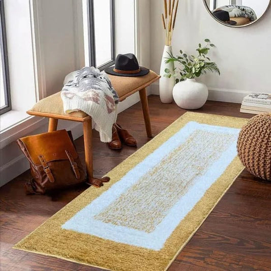 Low Cut Pile Multicolour Box Design Beautiful Premium Micro Runner - Soft Feel, Anti-Skid Rubber Backing