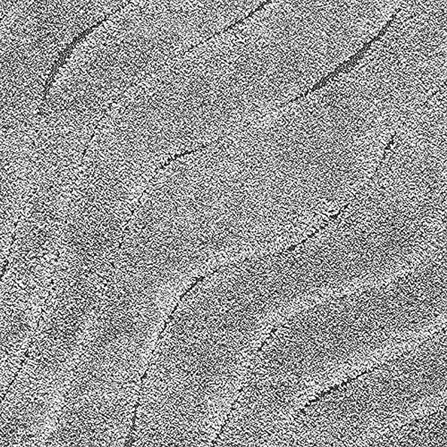 Luxury Grey Waves Shaggy Carpet – Ultra Soft Microfiber & Anti-Skid Rubber Backing