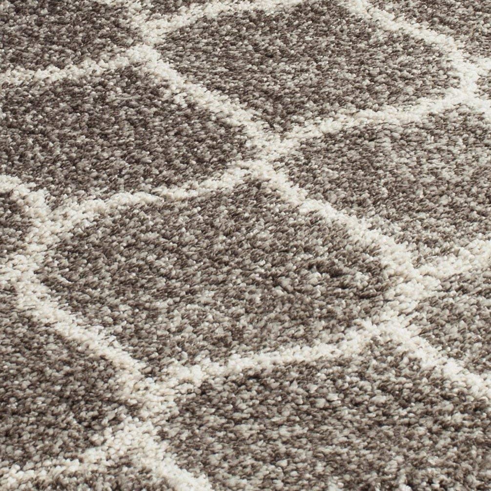 Beige and Ivory Beautiful Premium Micro Runner - Soft Feel, Anti-Skid Rubber Backing